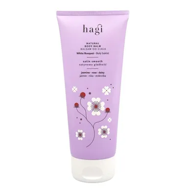 Hagi, naturalny balsam do ciała, Biały Bukiet 200 ml