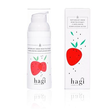 Hagi, naturalny krem rewitalizujący z kompleksem, detox