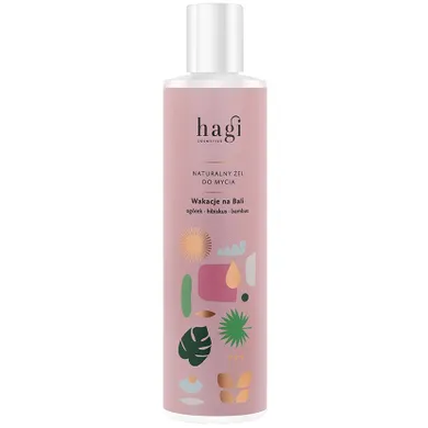 Hagi, naturalny żel do mycia, wakacje na Bali, 300 ml