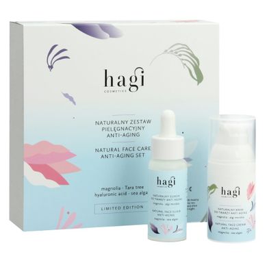 Hagi, naturalny zestaw pielęgnacyjny, anti-aging