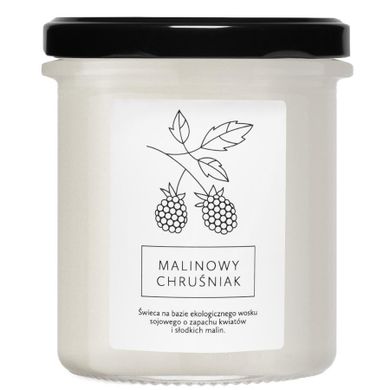 Hagi, świeca sojowa, malinowy chruśniak, 215 ml