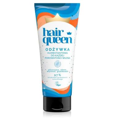 Hair Queen, odżywka humektantowa do każdej porowatości włosa, 200 ml