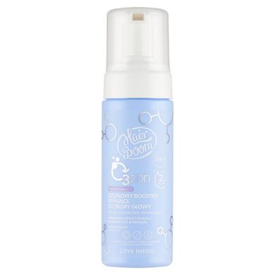 Hairboom, O3ZON, booster w piance do skóry głowy, 140 ml