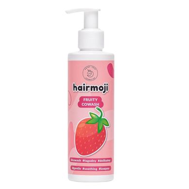 Hairmoji, Fruity Cowash, szampon w kremie, 190 ml