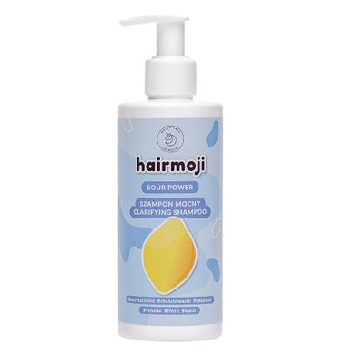 Hairmoji, Sour Power, mocny szampon do włosów, 240 ml