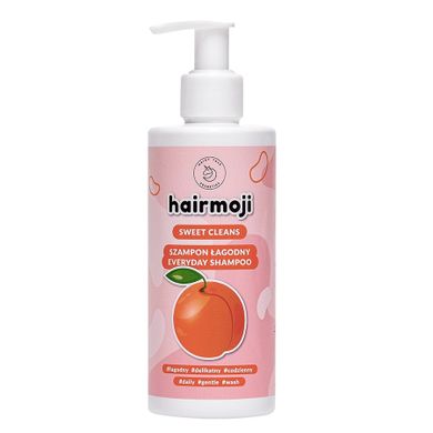 Hairmoji, Sweet Cleans, łagodny szampon do włosów, 240 ml