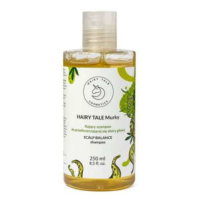 Hairy Tale, Murky, kojący szampon do przetłuszczającej się skóry głowy, 250 ml