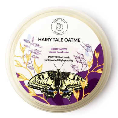 HAIRY TALE, Oatme, proteinowa maska do włosów o każdej porowatości, 300g