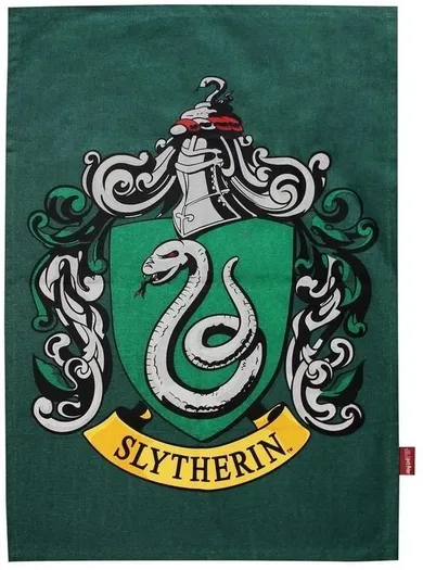 Half Moon Bay, Harry Potter, ręcznik kuchenny, herb Slytherinu
