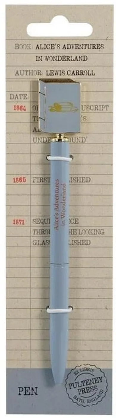 Half Moon Bay, Pulteney Press, długopis 2D, Alicja w Krainie Czarów