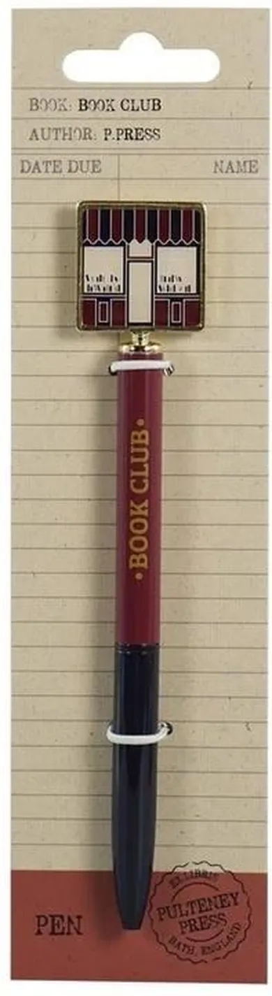 Half Moon Bay, Pulteney Press, długopis 2D, Klub książki