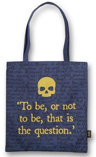 Half Moon Bay, Szekspir, torba bawełniana, Hamlet
