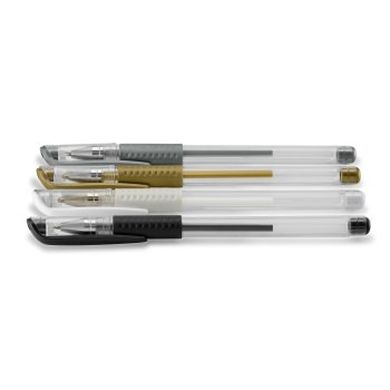 Hama, Classic, zestaw 4 długopisów żelowych