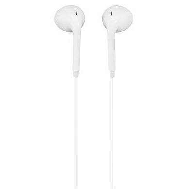 Hama, Glow II, słuchawki douszne, z mikrofonem, białe