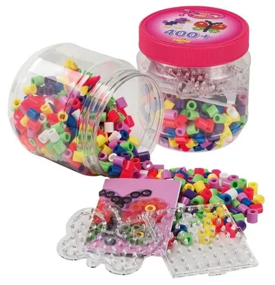 Hama, maxi koraliki do prasowania z podstawką, 400 szt.