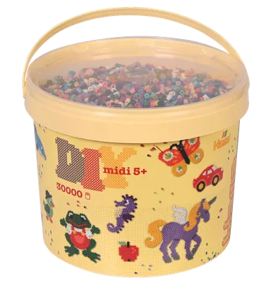 Hama, midi koraliki do prasowania, 30000 szt.