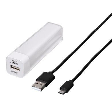 Hama, Powerpack, powerbank 2600mAh, biały