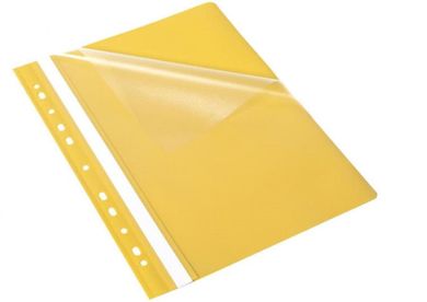Hamelin, skoroszyt A4 z perforacją Evo, żółty