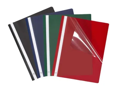 Hamelin, skoroszyt A4 z wąsami, standard, czarny, 1 szt.