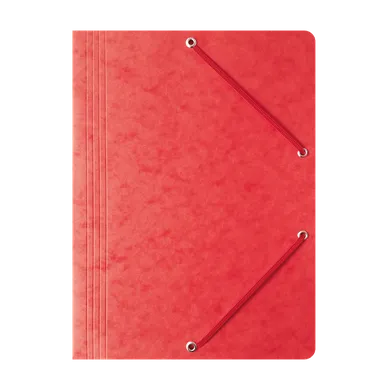 Hamelin, teczka preszpanowa z gumką Bantex A4, czerwony, 1 szt.