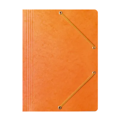 Hamelin, teczka preszpanowa z gumką Bantex A4, pomarańczowy, 1 szt.