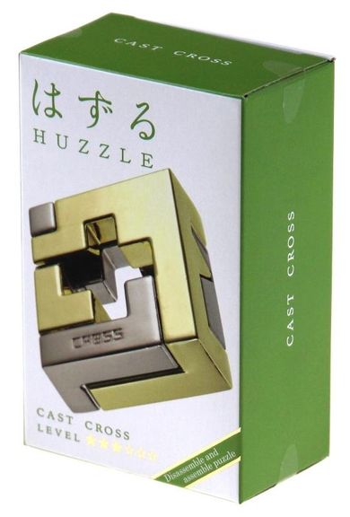 Hanayama, Huzzle Cast, Cross, łamigłówka, poziom 3/6