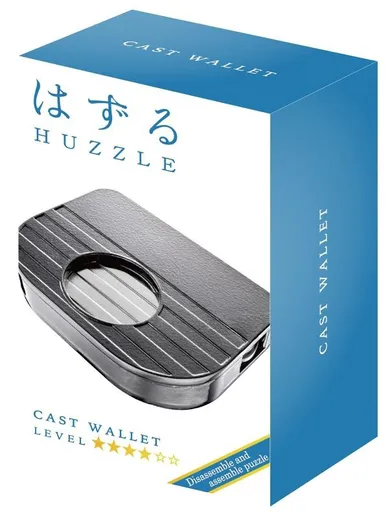 Hanayama, Huzzle, Cast Wallet, łamigłówka, poziom 4/6