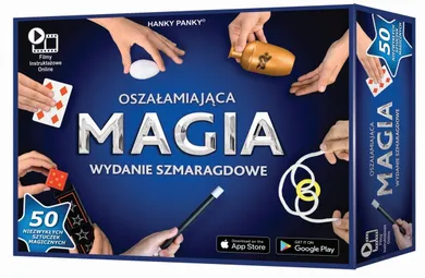 Hanky Panky, Oszałamiająca Magia, szmaragdowa edycja, 50 sztuczek