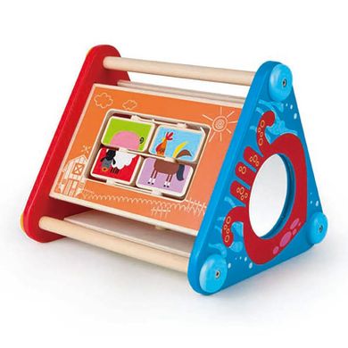 Hape, trójkątne interaktywne pudełko