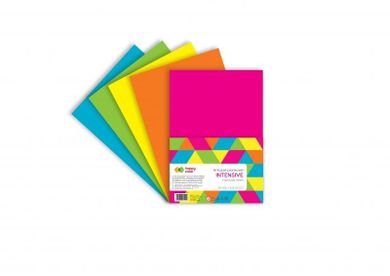 Happy Color, arkusze piankowe, Intensive, A4, intensywne kolory, 5 arkuszy