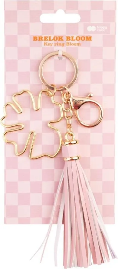 Happy Color, Bloom, brelok, różowy
