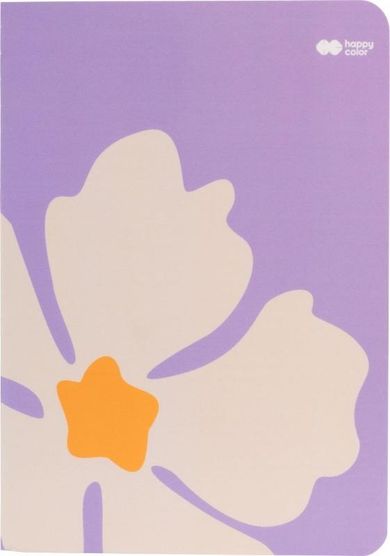 Happy Color, Bloom, notes szyty, A6, 32 kartki, Pastel, 1 szt.