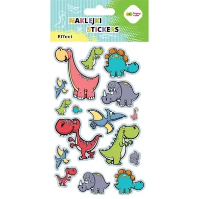 Happy Color, naklejki, Dino Baby, 10-20 cm