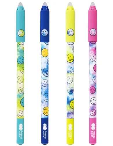 Happy Color, Smile, długopis wymazywalny, niebieski, 0,5 mm
