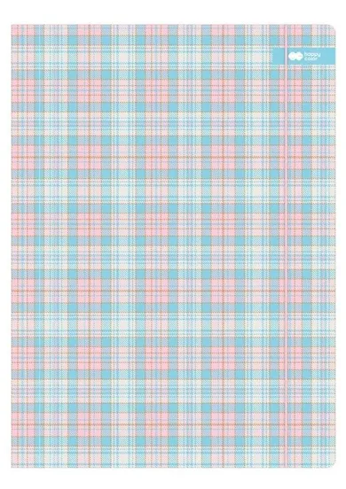 Happy Color, teczka A4 z gumką, Mild, błękitna, 1 szt.