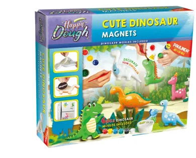 Happy Dough, Cute Dinosaur, zestaw do zrobienia dinozaura
