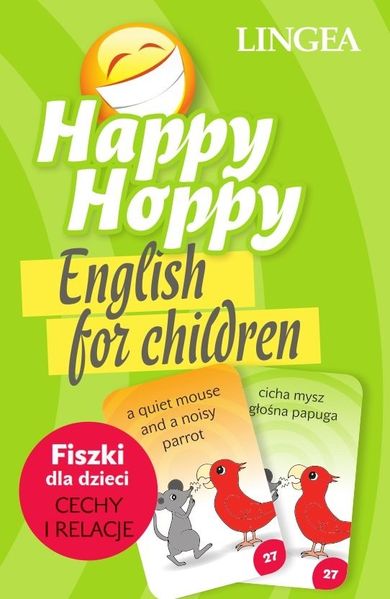 Happy Hoppy. Fiszki dla dzieci. Cechy i relacje