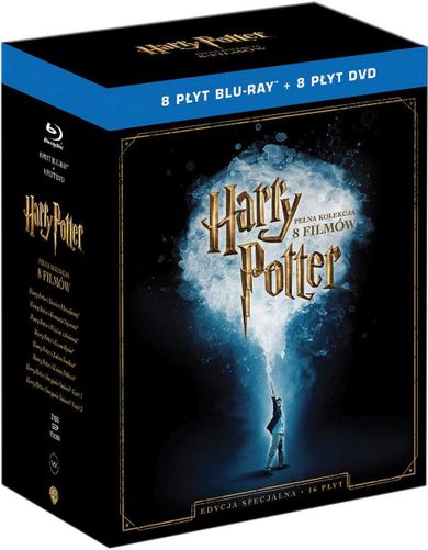 Harry Potter. Kolekcja 8 filmów. Edycja specjalna. Blu-Ray