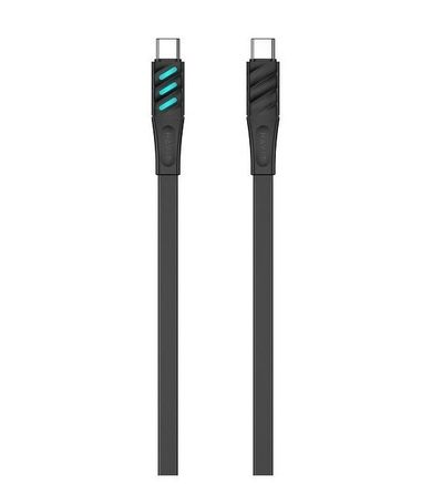 Havit, kabel do ładowania, czarny, Typ C CB6254