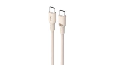 Havit, kabel do ładowania,USB-C, beżowy, 2m