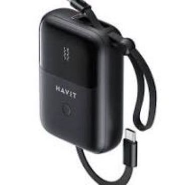 Havit, powerbank, 10000 mAh, czarny, PB5215