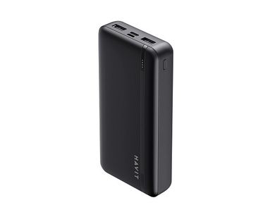 Havit, powerbank, 20000 mAh, czarny, PB91