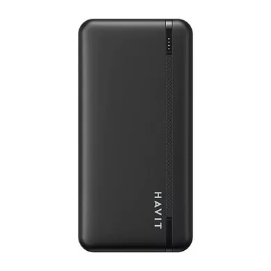 Havit, powerbank, 20000 mAh, czarny, PB92