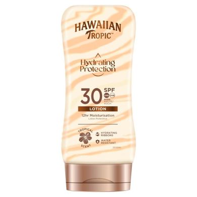 Hawaiian Tropic, Hydrating Protection, balsam do opalania SPF30, 180 ml