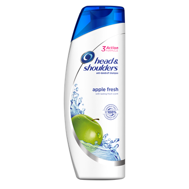Head & Shoulders, Apple Fresh, szampon przeciwłupieżowy, 400 ml