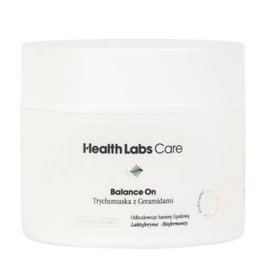 HealthLabs, Balance On, trychomaska z ceramidami do skóry głowy, 175 ml
