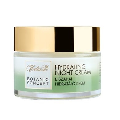 Helia-D, Botanic Concept Hydrating Night Cream, nawilżający krem na noc, 50 ml