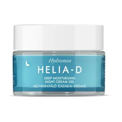 Helia-D, Hydramax Deep Moisturizing Night Cream Gel, głęboko nawilżający krem-żel na noc, 50 ml