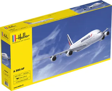 Heller, Airbus A380 Air France, samolot, model do sklejania, 1:125