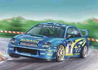 Heller, Subaru Impreza WRC 2002, model do sklejania